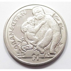 1 dollar 2010 - Orangutan