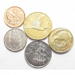 New Zealand coin set 2008
