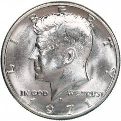 Half dollar 1971 D