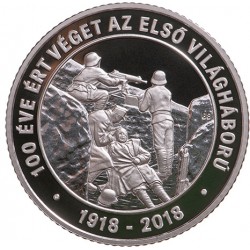 10000 forint 2018 PP - The 100th anniversary of the end of World War I.
