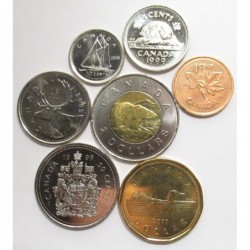 1 cent - 2 dollars 1999-2011 coin set