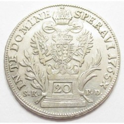 Franc I. posthumous 20 kreuzer 1765 BO-SK-PD (1779)