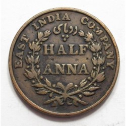 1/2 anna 1835 - East India Company