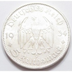 5 reichsmark 1934 G - templomos