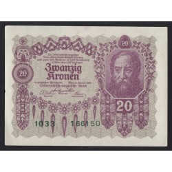 20 kronen 1922