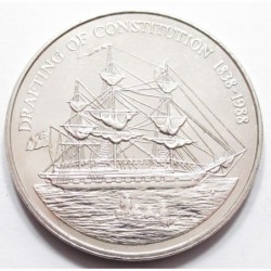 1 dollar 1989 - 150th Anniversary of the Constitution - Pitcairn Islands