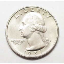 Quarter dollar 1987 P