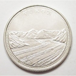 25 cents 1992 - Yukon