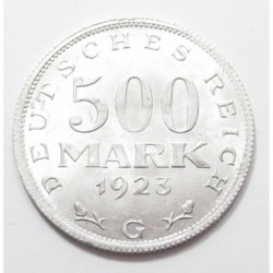 500 mark 1923 G