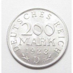 200 mark 1923 D