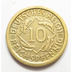 10 reichspfennig 1929 F