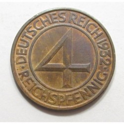 4 reichspfennig 1932 A