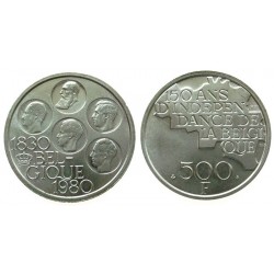 500 francs 1980 - Belgium függetlensége
