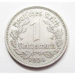 1 reichsmark 1934 A