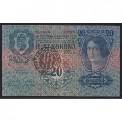 20 kronen/korona 1919 - ARAD DIRECTORATE FOR FINANCE