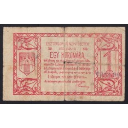 1 korona 1919 - Esztergom