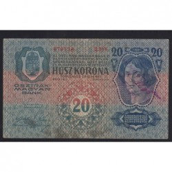 20 kronen/korona 1919 - EGYHÁZASKÉR