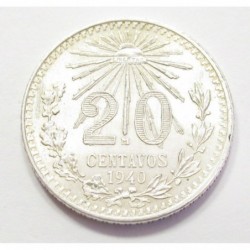 20 centavos 1940