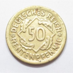 50 rentenpfennig 1924 D