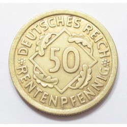 50 rentenpfennig 1924 A