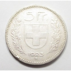 5 francs 1923 B