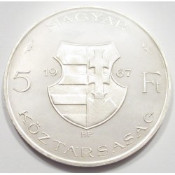 5 forint 1967 - Kabinet restrike