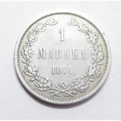 1 markka 1874 S