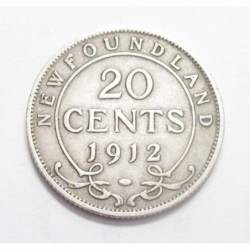 20 cents 1912 - Newfoundland