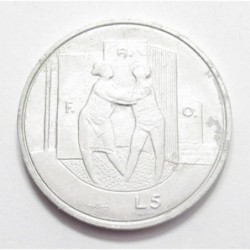 5 lire 1976 - FAO