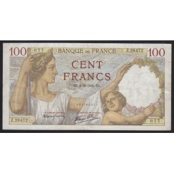 100 francs 1941
