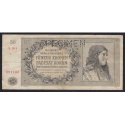50 korun 1944 - SPECIMEN