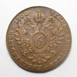 Franz II. 6 kreuzer 1800 B