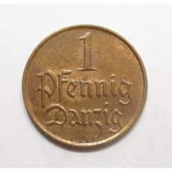1 pfennig 1930 - Danzig