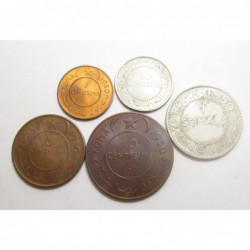 Somali coin set 1950