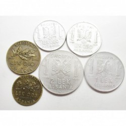 Albanian coin set 1939