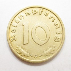 10 reichspfennig 1936 G