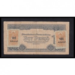 1 pengő 1944/ 100 adópengő 1946