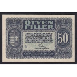 50 fillér 1920 - 15 seriennummer