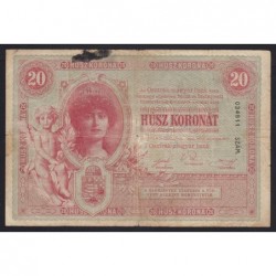 20 kronen/korona 1900