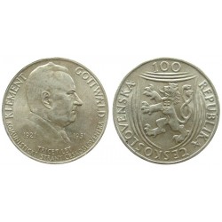 100 korun 1951 - Klement Gottwald