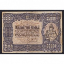 25.000 korona 1922