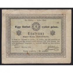 1 forint 1849 - Almássy