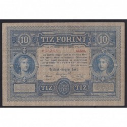 10 gulden/forint 1880
