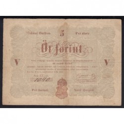 5 forint 1848 - LOW SERIAL