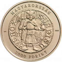2000 forint 2022 - Hunyadi János aranyforintja