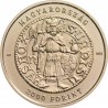 2000 forint 2022 - Hunyadi János golden forint