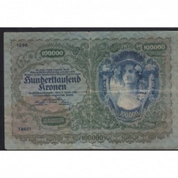 100.000 kronen 1922
