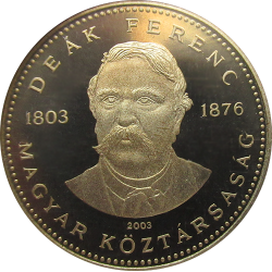 20 forint 2003 PP - Deák Ferenc
