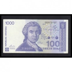 1000 dinara 1991