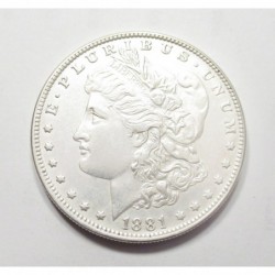 Morgan dollar 1881 CC